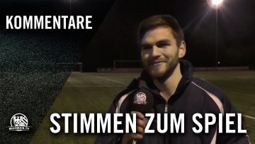Die Stimmen zum Spiel (FSV 1917 Winkel – VfB Unterliederbach, U17 B-Junioren, Gruppenliga Wiesbaden)