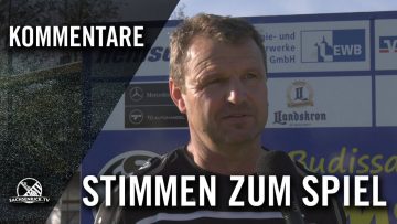 Die Stimmen zum Spiel | FSV Budissa Bautzen – BSG Chemie Leipzig (3. Runde, Sachsenpokal)