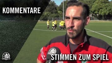 Die Stimmen zum Spiel (FSV Fortuna Pankow – SV Buchholz, U17 B-Junioren, Bezirksliga, Staffel 1)