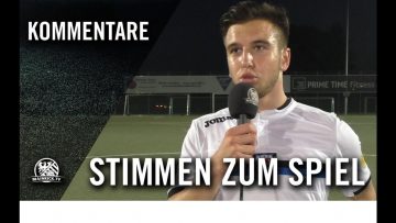 Die Stimmen zum Spiel | FSV Frankfurt U19 – Eintracht Frankfurt U19 (Viertelfinale, U19 Hessenpokal)
