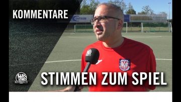 Die Stimmen zum Spiel | FSV Frankfurt U19 – Kickers Offenbach U19 (22. Spieltag, U19 Hessenliga)