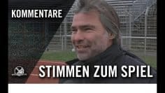 Die Stimmen zum Spiel | FSV Zwickau U19 – SG Dynamo Dresden U19 (Achtelfinale, Landespokal)