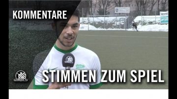 Die Stimmen zum Spiel | FT München-Gern – FSV Harthof München (Testspiel)