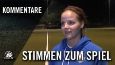 Die Stimmen zum Spiel (FTSV Loorbeer – FC St. Pauli, 2.Runde, Pokal der 1. Frauen 16/17)| ELBKICK.TV