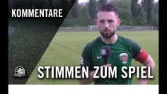 Die Stimmen zum Spiel | Füchse Berlin Reinickendorf – Türkiyemspor Berlin (34. Spieltag)