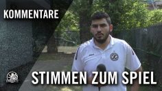 Die Stimmen zum Spiel | Füchse Berlin Reinickendorf U17 – BFC Dynamo U17 (B-Junioren Verbandsliga)
