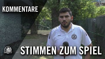 Die Stimmen zum Spiel | Füchse Berlin Reinickendorf U17 – BFC Dynamo U17 (B-Junioren Verbandsliga)
