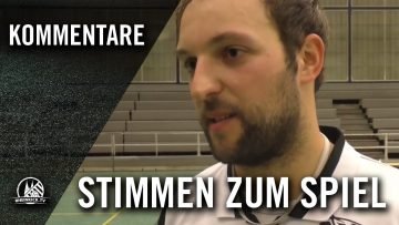 Die Stimmen zum Spiel (Futsal Panthers Köln II – Bonner Futsal Lions II) | RHEINKICK.TV