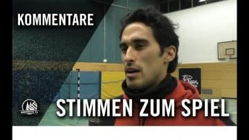 Die Stimmen zum Spiel | Futsal Panthers Köln – Fortuna Düsseldorf (15. Spieltag, Futsal-Liga West)
