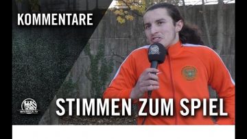 Die Stimmen zum Spiel | FV Hausen II – FC Heisenrath Goldstein (19. Spieltag, Kreisliga B)