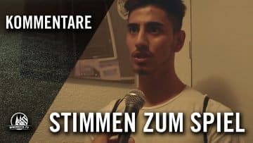 Die Stimmen zum Spiel (FV Salia Sechtem – Siegburger SV 04, U19 A-Junioren, Bezirksliga 1)