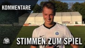 Die Stimmen zum Spiel | Germ. Kl.-Krotzenburg – Germ. Gr.-Krotzenburg (1. Spieltag, GL Fr. Ost)