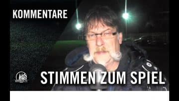 Die Stimmen zum Spiel | Germania Teveren – FC Pesch (Achtelfinale, Mittelrheinpokal)