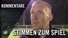 Die Stimmen zum Spiel (GKSC Hürth – FC Hürth, Bitburger Pokal 2016/2017, Kreis Rhein-Erft)