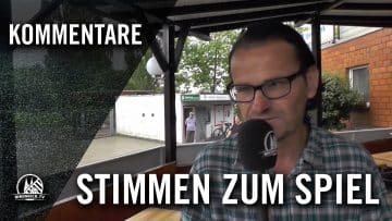 Die Stimmen zum Spiel (GKSC Hürth – BCV Glesch-Paffendorf, Testspiel) | RHEINKICK.TV