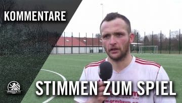 Die Stimmen zum Spiel (Grünauer BC – Adlershofer BC, Testspiel) | SPREEKICK.TV