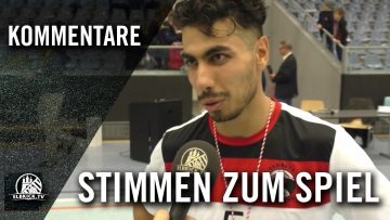 Die Stimmen zum Spiel (Hamburg Panthers – FC Fortis, Finale, Futsal Final Four 2017) | ELBKICK.TV