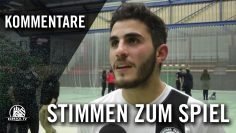 Die Stimmen zum Spiel (Hamburg Panthers – MCH Sennestadt, Halbfinale, Deutsche Futsal-Meisterschaft)