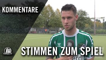 Die Stimmen zum Spiel | Hamburger SV II – VfB Lübeck (12. Spieltag, Regionalliga Nord)