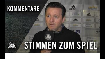 Die Stimmen zum Spiel | Hamburger SV II – VfL Wolfsburg II (6. Spieltag, Regionalliga Nord)