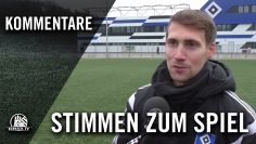 Die Stimmen zum Spiel (Hamburger SV – Offenbacher Kickers, U15 C-Junioren, Testspiel) | ELBKICK.TV