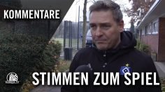 Die Stimmen zum Spiel (Hamburger SV II –  FC Eintracht Norderstedt, Regionalliga Nord) | ELBKICK.TV