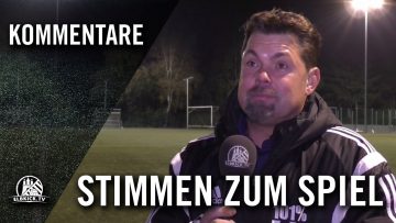 Die Stimmen zum Spiel (Hamburger SV III – TuRa Harksheide, Landesliga Hammonia)  | ELBKICK.TV