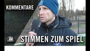Die Stimmen zum Spiel | Hamburger SV II U16 – VfB Lübeck U16 (13. Spieltag, Regionalliga Nord)