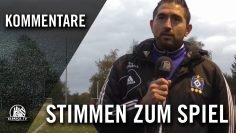 Die Stimmen zum Spiel (Hamburger SV II – SV Eidelstedt, U19 A-Junioren, Bezirksliga 7) | ELBKICK.TV