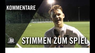 Die Stimmen zum Spiel | Hamburger SV III – TuRa Harksheide (3. Spieltag, Landesliga Hammonia)