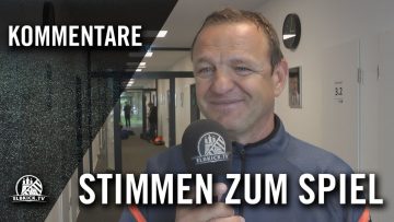 Die Stimmen zum Spiel | Hamburger SV III – SC Weiche Flensburg 08 (Testspiel)