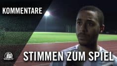 Die Stimmen zum Spiel (Hamm United FC – Dersimspor, Landesliga Hansa | ELBKICK.TV