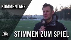 Die Stimmen zum Spiel (Harburger Turnerbund – VfB Lübeck, U15 C-Junioren, Testspiel) | ELBKICK.TV