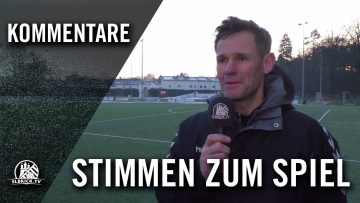 Die Stimmen zum Spiel (Harburger Turnerbund – VfB Lübeck, U15 C-Junioren, Testspiel) | ELBKICK.TV