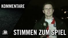 Die Stimmen zum Spiel (HEBC – HFC Falke, Testspiel) | ELBKICK.TV