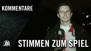 Die Stimmen zum Spiel (HEBC – HFC Falke, Testspiel) | ELBKICK.TV