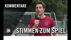Die Stimmen zum Spiel | HEBC – SC Sternschanze (Testspiel)