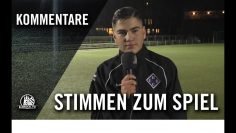 Die Stimmen zum Spiel | HEBC U19 – USC Paloma U19 (8. Spieltag, A-Oberliga)