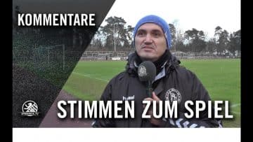 Die Stimmen zum Spiel | Hertha 03 Zehlendorf U19 – Tennis Borussia Berlin U19 (14. Spieltag)