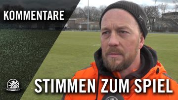 Die Stimmen zum Spiel (Hertha BSC – Tennis Borussia Berlin, U17 B-Junioren, Bundesliga Nord/Nordost