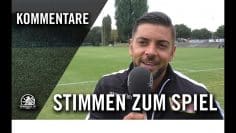 Die Stimmen zum Spiel | Hertha BSC U15 – 1. FC Union Berlin U15 (C-Junioren-Regionalliga Nordost)