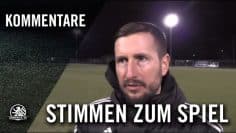 Die Stimmen zum Spiel (Hertha BSC – Tennis Borussia Berlin, U17 B-Junioren, Viertelfinale, Pokal)