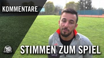 Die Stimmen zum Spiel (HFC Bürgel – SC 07 Bürgel, Kreisliga B Offenbach, Gruppe West) | MAINKICK.TV