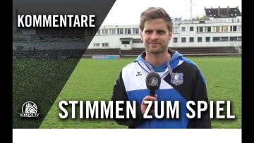 Die Stimmen zum Spiel | HFC Falke – FC St. Pauli III (13. Spieltag, Bezirksliga Nord)