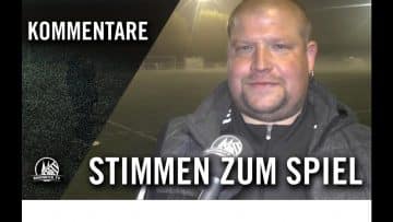 Die Stimmen zum Spiel | Hilal Maroc Bergheim – FC Pesch (19. Spieltag, Mittelrheinliga)