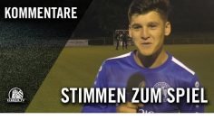 Die Stimmen zum Spiel | Hoisbütteler SV – UH-Adler