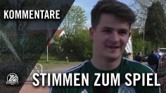 Die Stimmen zum Spiel (Holzwickeder SC- Westfalia Herne, Westfalenliga, Staffel 2) | RUHRKICK.TV