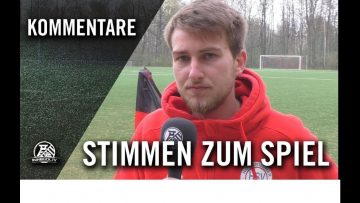Die Stimmen zum Spiel | Hombrucher SV U16 – TSC Eintracht Dortmund U16 (B-Junioren Bezirksliga)