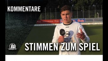 Die Stimmen zum Spiel | HSV Barmbek-Uhlenhorst U19 – USC Paloma U19 (2. Spieltag, A-Junioren OL)