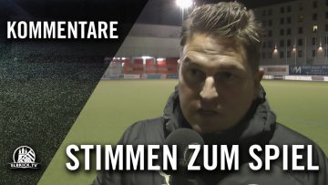 Die Stimmen zum Spiel | HSV Barmbek-Uhlenhorst – USC Paloma (9. Spieltag, Oberliga Hamburg)